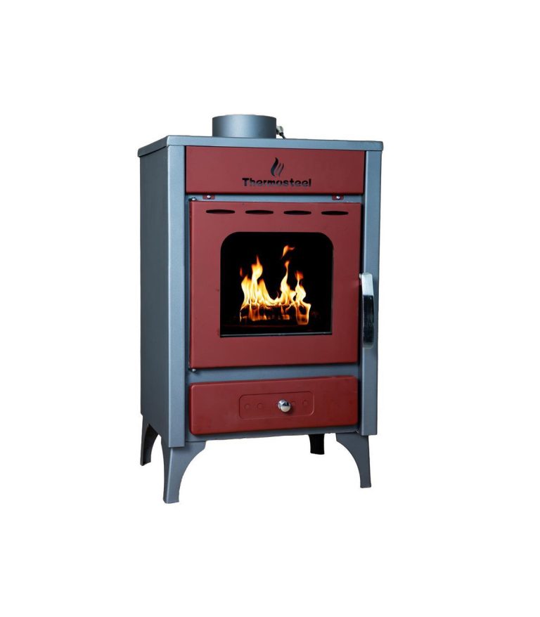 THERMOSTEEL X20 Θερμάστρα ξύλου ατσάλινη 12kw HEATING - COOLING