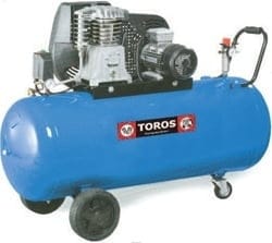 Αεροσυμπιεστής 270 Lt. / 4 Hp λαδιού με ιμάντα N4 270C 4T TOROS +ΔΩΡΟ ΤΡΟΧΟΣ RYOBI 2000W ΑΕΡΟΣΥΜΠΙΕΣΤΕΣ