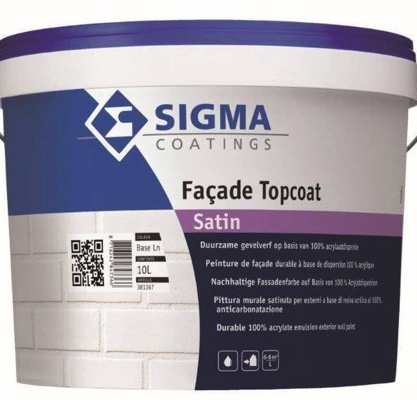 Sigmatex Superlatex Satin 10L Τής μεγαλύτερης εταιρείας στό κόσμο PPG PAINTS - STRUCTURE