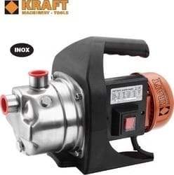 KRAFT – SGP 800X Αντλία Νερού Επιφανείας Αυτόματης Αναρρόφησης Inox + ΔΩΡΟ ΓΑΝΤΙΑ PUMPS