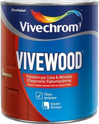 VIVECHROM VIVEWOOD ΡΙΠΟΛΙΝΗ ΞΥΛΩΝ ΚΑΙ ΜΕΤΑΛΛΩΝ 750ML ΧΡΩΜΑ - ΔΟΜΗΣΗ