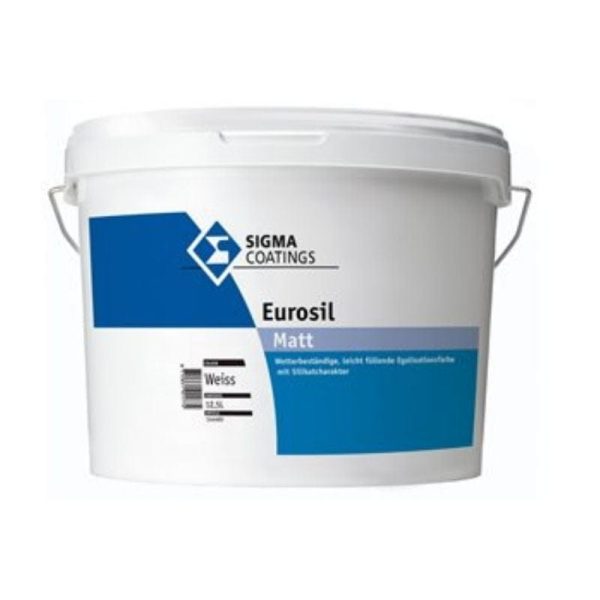 Sigma Eurosil Matt 12,5L! Τής μεγαλύτερης εταιρείας στό κόσμο PPG PAINTS - STRUCTURE