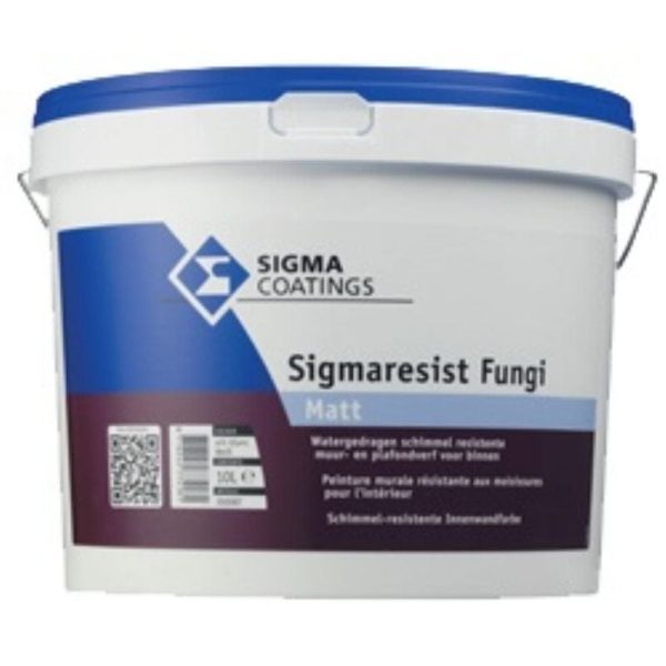 Sigmaresist Fungi Matt 2.5L Τής μεγαλύτερης εταιρείας στό κόσμο PPG PAINTS - STRUCTURE