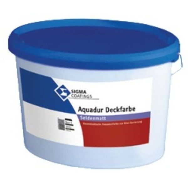 Sigma Aquadur Deckfarbe Semi Matt 12.5L PAINTS - STRUCTURE