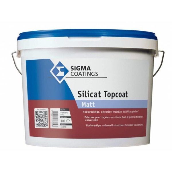 Sigma Silicat Topcoat Matt 10L PAINTS - STRUCTURE