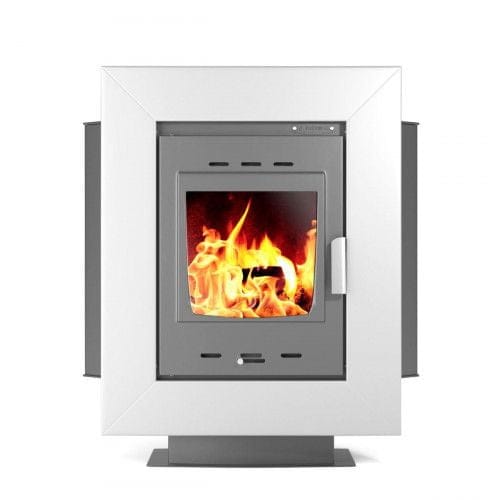 Thermiki ATS 100 CORNER Χαλύβδινη Σόμπα Ξύλου 14.31KW με Κορνίζα ΘΕΡΜΑΝΣΗ - ΨΥΞΗ