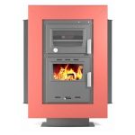 Thermiki ATS 90-30 MASINA AERO Χαλύβδινη Αερόθερμη Σόμπα Ξύλου 18KW με Φούρνο ΘΕΡΜΑΝΣΗ - ΨΥΞΗ