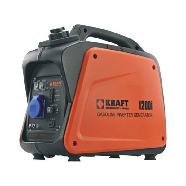 KRAFT – Ηλεκτρογεννήτρια Βενζίνης Inverter,Χαμηλού Θορύβου, Κλειστού Τύπου 1200i GENERATORS