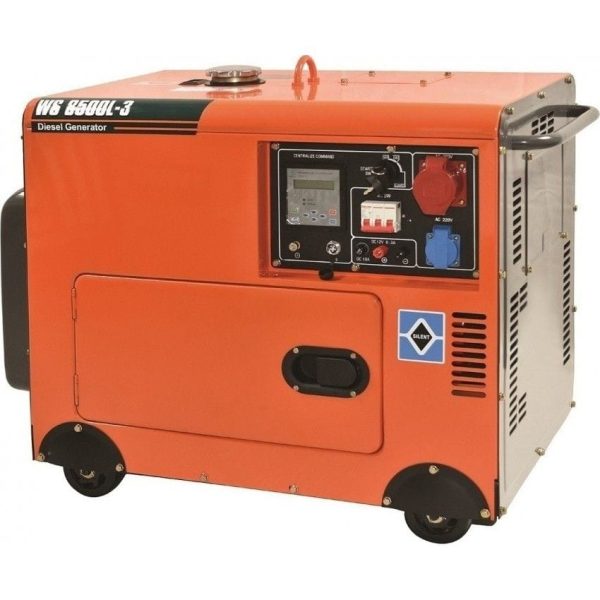 KRAFT – WS 8500L-3 Ηλεκτρογεννήτρια Πετρελαίου
 6400 W GENERATORS