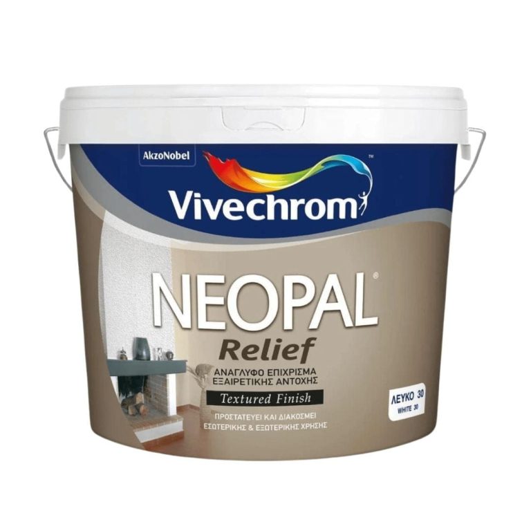 VIVECHROM NEOPAL RELIEF ΕΙΔΙΚΟ ΔΙΑΚΟΣΜΗΤΙΚΟ ΧΡΩΜΑ 5KG ΧΡΩΜΑ - ΔΟΜΗΣΗ