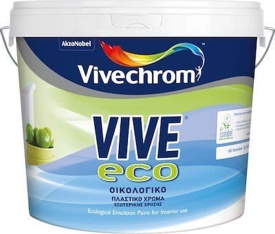 VIVECHROM VIVE ECO ΠΛΑΣΤΙΚΟ ΧΡΩΜΑ ΟΙΚΟΛΟΓΙΚΟ ΕΠΑΓΓΕΛΜΑΤΙΚΟ 9L ΧΡΩΜΑ - ΔΟΜΗΣΗ