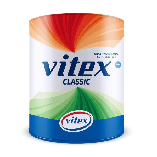 VITEX CLASSIC ΠΛΑΣΤΙΚΟ ΧΡΩΜΑ ΥΨΗΛΗΣ ΠΟΙΟΤΗΤΑΣ ΜΑΤ 3L PAINTS - STRUCTURE
