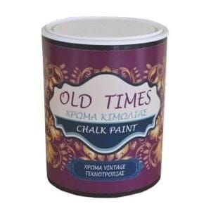 OLD TIMES CHALK PAINT – ΧΡΩΜΑΤΑ ΚΙΜΩΛΙΑΣ ΣΑΤΙΝΕ 750ml ΤΕΧΝΟΤΡΟΠΙΕΣ - ΔΙΑΚΟΣΜΗΤΙΚΑ