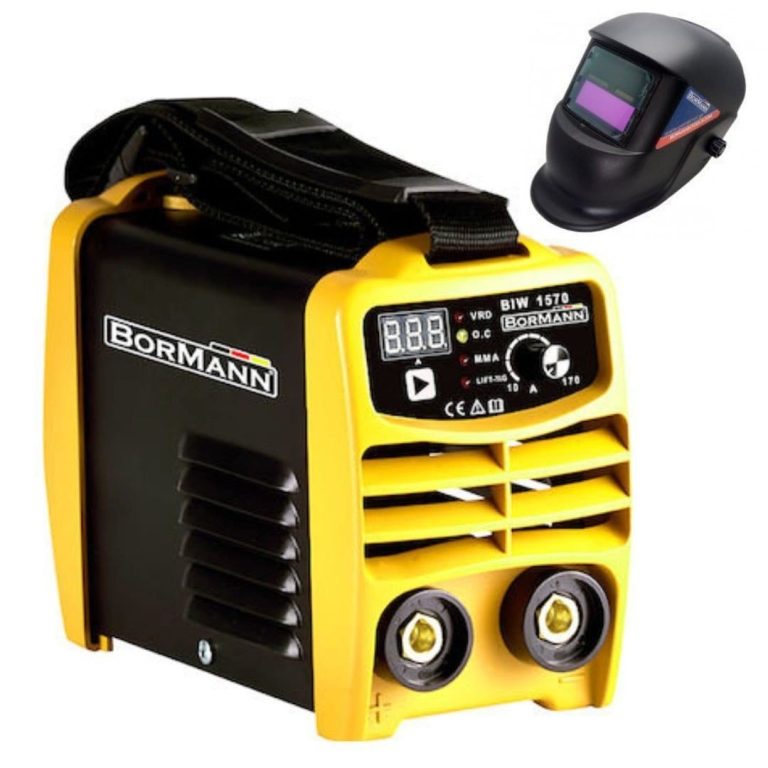 Ηλεκτροκόλληση Inverter BIW1570 170A +BORMANN Μάσκα ηλεκτροκόλλησης ηλεκτρονική (BWH1000) ΗΛΕΚΤΡΟΚΟΛΛΗΣΕΙΣ
