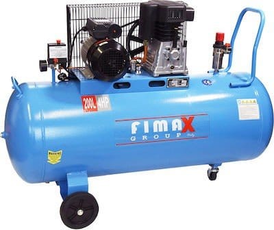 Fimax Τριφασικό Κομπρεσέρ Αέρος με Ισχύ 4hp και Αεροφυλάκιο 200lt ΑΕΡΟΣΥΜΠΙΕΣΤΕΣ