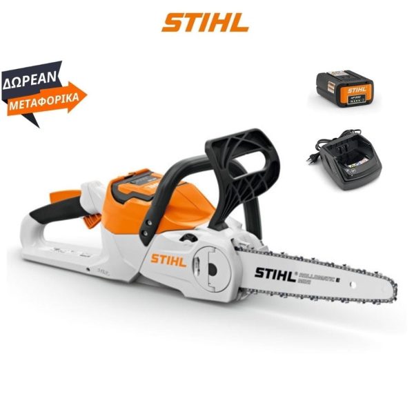 MSA 70 C-B STIHL ΕΠΑΝΑΦΟΡΤΙΖΟΜΕΝΟ ΑΛΥΣΟΠΡΙΟΝΟ ΜΕ ΛΑΜΑ 30CM + 1 ΜΠΑΤΑΡΙΑ AK 30 + ΦΟΡΤΙΣΤΗ AL 101 STIHL