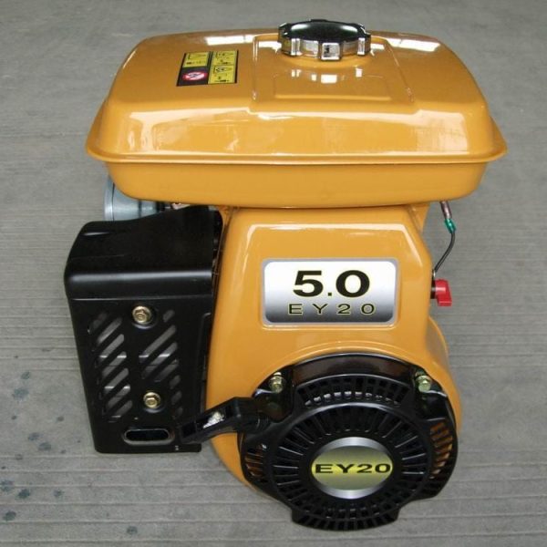Κινητήρας Βενζίνης Τετράχρονος EY20 [Τύπου ROBIN] – 5HP – 183CC – Σφήνα 19.05mm – Με Χειρόμιζα FIELD - GARDEN