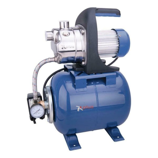PLUS BOOST INOX 10 ΠΙΕΣΤΙΚΟ ΣΥΓΚΡΟΤΗΜΑ ΝΕΡΟΥ ΜΕ ΔΟΧΕΙΟ 20L 1.1HP MACHINERY