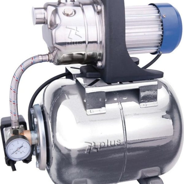 PLUS BOOST SUPER 13 INOX ΠΙΕΣΤΙΚΟ ΣΥΓΚΡΟΤΗΜΑ ΝΕΡΟΥ ΜΕ ΔΟΧΕΙΟ 20L 1.36HP MACHINERY