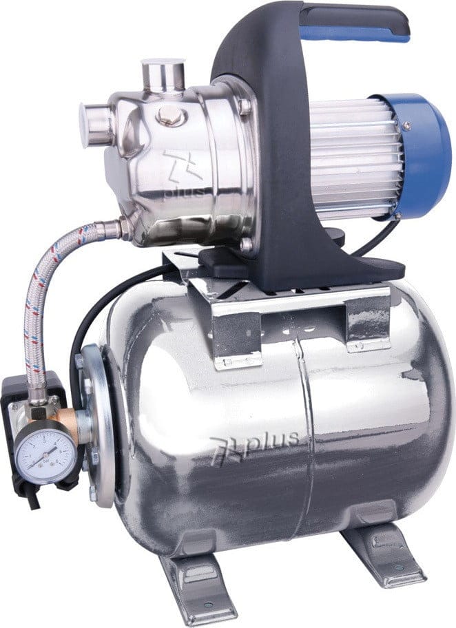 PLUS BOOST SUPER 13 INOX ΠΙΕΣΤΙΚΟ ΣΥΓΚΡΟΤΗΜΑ ΝΕΡΟΥ ΜΕ ΔΟΧΕΙΟ 20L 1.36HP ΜΗΧΑΝΗΜΑΤΑ