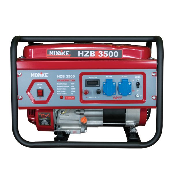 Miyake HZB3500 Γεννήτρια Βενζίνης Τετράχρονη Μέγιστη Ισχύ 3kVA GENERATORS GASOLINE
