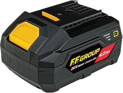 F.F. Group Μπαταρία Εργαλείου Λιθίου 20V με Χωρητικότητα 4Ah ΕΡΓΑΛΕΙΑ