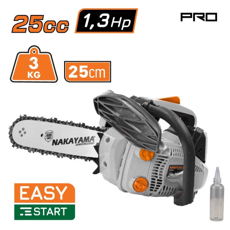 Κλαδευτικό Αλυσοπρίονο Βενζίνης Nakayama PC3100 25.4cc με Λάμα 25cm ΑΓΡΟΣ - ΚΗΠΟΣ