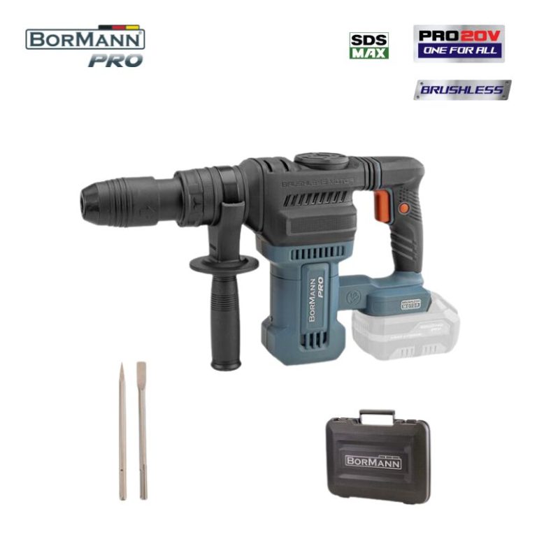 BORMANN Pro BPP5310 Κατεδαφιστικό Πιστολέτο Μπαταρίας SDS-Max Brushless,20V, SOLO ΕΡΓΑΛΕΙΑ ΜΠΑΤΑΡΙΑΣ