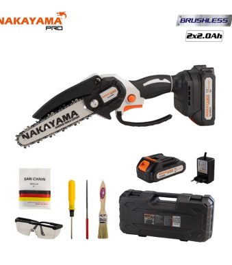 NAKAYAMA EC1050 Κλαδευτικό Αλυσοπρίονο Μπαταρίας 21V, Brushless, Λάμα 15cm, 825gr CHAINSAWS