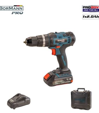 BORMANN Pro BBP3050 Κρουστικό Δραπανοκατσάβιδο Μπαταρίας 20V,Li-Ion DRILL SCREWDRIVERS