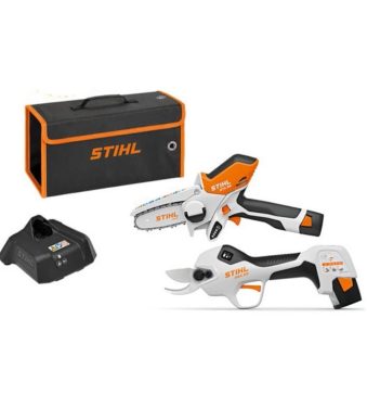 STIHL Set GTA 26 Επαναφορτιζόμενο ξυλοκοπτικό μπαταρίας & ASA 20 Ψαλίδι κλαδέματος STIHL