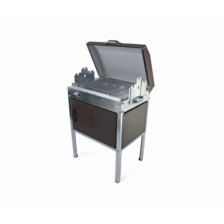 Pitsilos Ψησταριά Κάρβουνου 55x40cm με καπάκι BBQ 550 ΣΠΙΤΙ - ΕΞΟΧΗ
