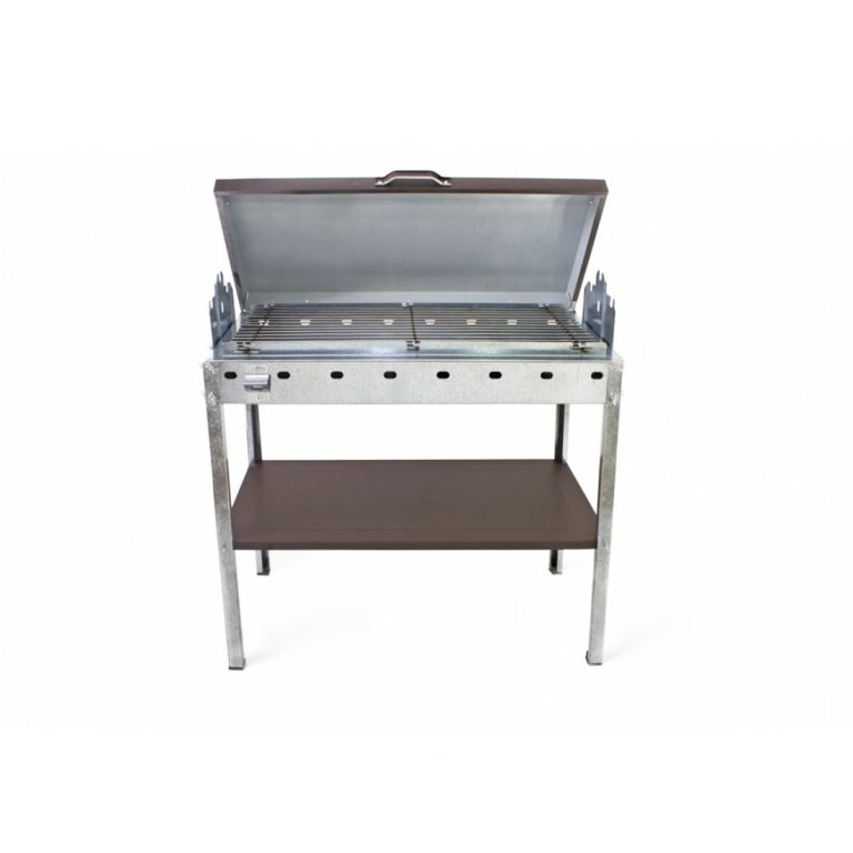 Pitsilos Ψησταριά Κάρβουνου Δίχρωμη 75x35cm BBQ 800 ΣΠΙΤΙ - ΕΞΟΧΗ