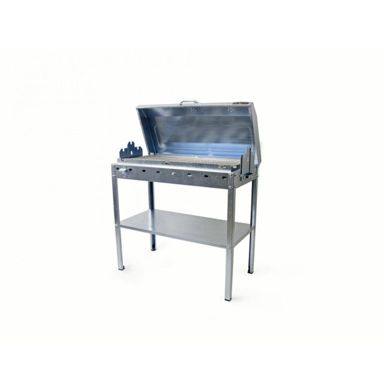 Pitsilos Ψησταριά Κάρβουνου 80x40cm με καπάκι BBQ 800 ΣΠΙΤΙ - ΕΞΟΧΗ