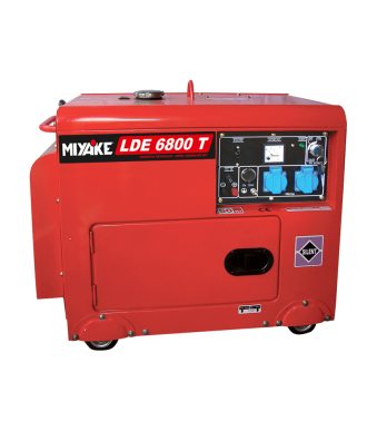 Miyake LDE6800T Αθόρυβη Γεννήτρια Πετρελαίου με Μίζα, Ρόδες και Μέγιστη Ισχύ 6.8kVA ΜΗΧΑΝΗΜΑΤΑ