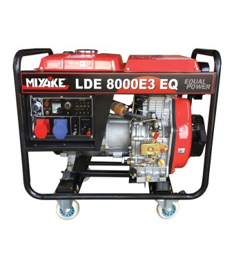 Miyake LDE 8000E3 EQ Τριφασική Γεννήτρια Πετρελαίου με Μίζα και Μέγιστη Ισχύ 8kVA GENERATORS