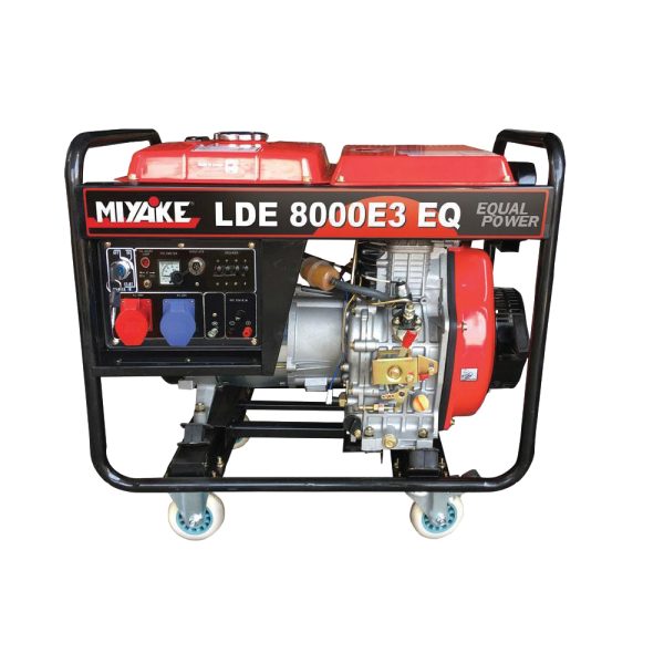 Miyake LDE 8000E3 EQ Τριφασική Γεννήτρια Πετρελαίου με Μίζα και Μέγιστη Ισχύ 8kVA ΜΗΧΑΝΗΜΑΤΑ
