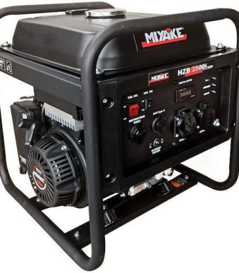 Miyake HZB 3500i Γεννήτρια Inverter Βενζίνης Τετράχρονη με Μέγιστη Ισχύ 4.38kVAΚωδικός: 202340 ΓΕΝΝΗΤΡΙΕΣ
