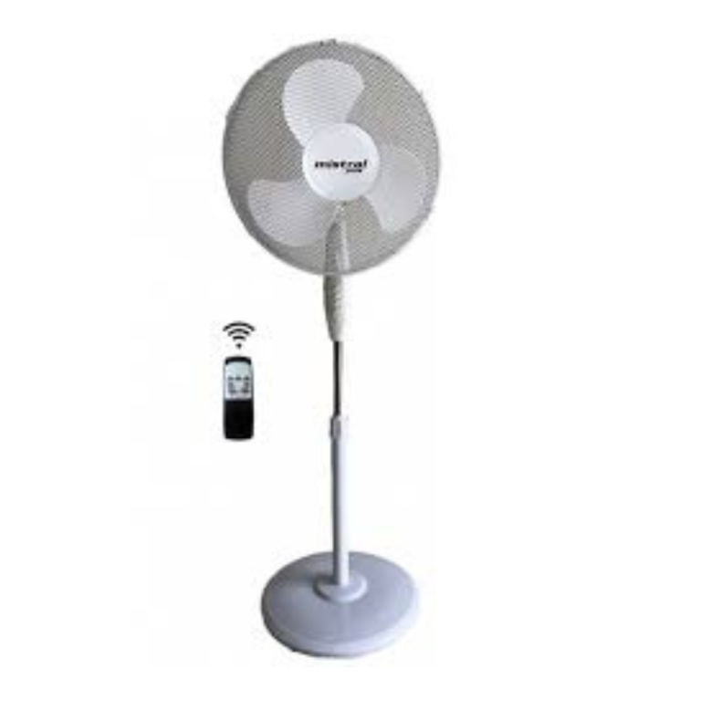 Mistral Plus Ανεμιστήρας Ορθοστάτης 50W Διαμέτρου 40cm με Τηλεχειριστήριο FS-40A10R WHITE ΑΝΕΜΙΣΤΗΡΕΣ ΟΡΘΟΣΤΑΤΕΣ