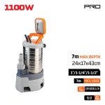 NAKAYAMA Pro NP1040 Αντλία Αντλία Ακαθάρτων / Λυμάτων 900W με Φλοτέρ ΑΝΤΛΙΕΣ - ΠΙΕΣΤΙΚΑ
