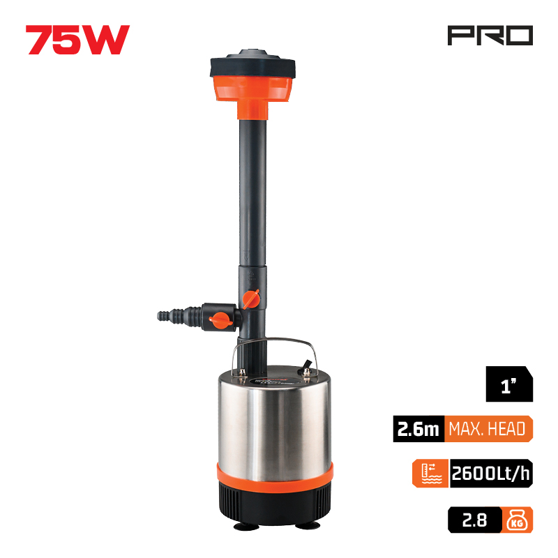 NAKAYAMA Pro NP1150 Αντλία Σιντριβανιού Inox 75W NAKAYAMA Pro NP1150 Αντλία Σιντριβανιού Inox 75W